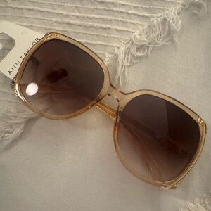 Ann Taylor Elegant Brown Sunglasses